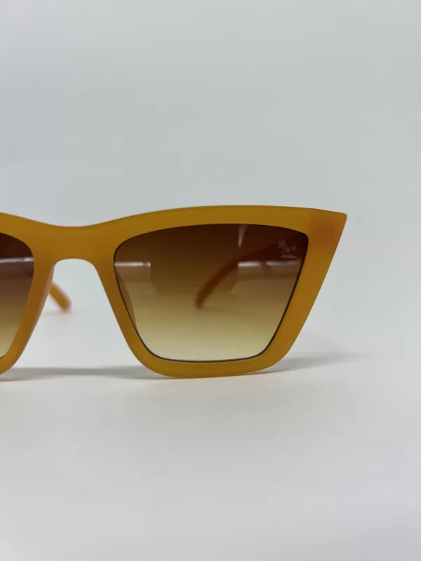 oculos vintage modern laranja