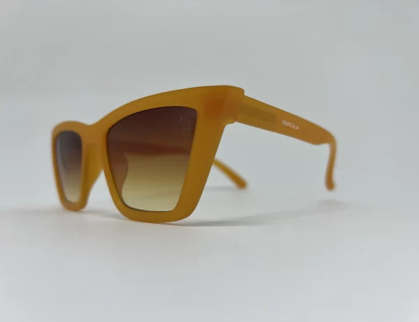 oculos vintage modern laranja